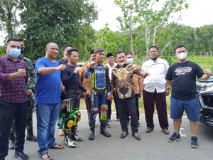 Wabup Tinjau Atlet PON di Sirkuit Sang Profesor