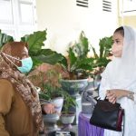 Wakil Ketua PKK Kota, Tinjau Vaksinasi di Dua Titik