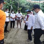 Bupati Tinjau Jembatan Ambruk Di Tuladenggi