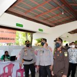 Kapolda Tinjau Vaksinasi di Kejati Gorontalo