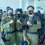 Tiga Polwan Brimob Gorontalo Amankan PON Papua