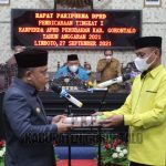 Wabup Sampaikan Nota Pengantar APBD-P di DPRD