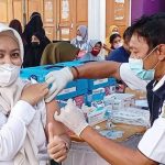 Santi Jalite Fasilitasi Kegiatan Vaksinasi Covid-19 Dikediamannya