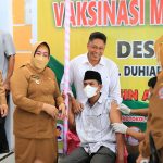 Gelar Vaksinasi Terus Disebar Tingkat Desa