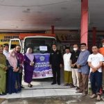 Anas Lepas Dump Truck Bermuatan Bantuan, Peduli Warga Korban Banjir di Kabgor