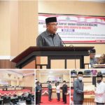 Eka Pimpinan Sidang Paripurna, Dengarkan Pidato Pengantar Plt Bupati Tentang RAPBD 2022
