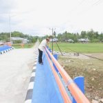 Anas Tinjau Pembangunan Jembatan di Wonosari, Terima Kasih BPBD Boalemo
