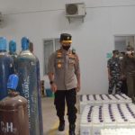 Antisipasi Lonjakan Covid-19, Wakapolda Cek Tabung Oksigen