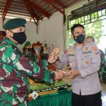 Kapolda Lepas Peleton Ranting Batalyon 713 Satyatama