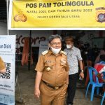 Indra Tinjau Check Point di Tolinggula