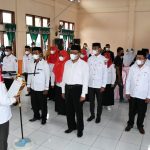 Lantik Pengurus PMI Kecamatan Tolinggula, Indra Harap Peka Jalankan Misi Kemanusiaan