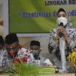 Fory Buka Konfercab PGRI Wilayah Telaga Cs