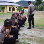 Wakapolres Boalemo Pimpin Upacara Kenaikan Pangkat Personel