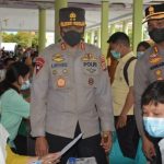 Kapolda Tinjau Vaksinasi Booster di Kabgor