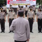 38 Personil Polres Gorontalo Kota Naik Pangkat