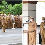 Apel Kerja Perdana Pemkab Gorut, Indra Tekankan Soal Nilai Dasar ASN