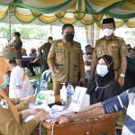 Di Hut Baznas Ke-21, Laksanakan Vaksinasi Massal