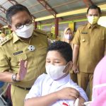 Vaksinasi Dosis Pertama Kota, Capai 85,37 Persen