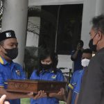 Pemda Terima Kirab Bendera Pusaka, Diwakili Kadisporapar, Dari Gorut ke Bonebolango