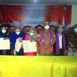 Disaksikan Gubernur Rektor Tandatangani MoU Bersama Perpusnas RI, Dukung Transformasi Digital