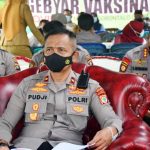 Wakapolda Ikut Zoom Meeting Vaksinasi Bersama Kapolri