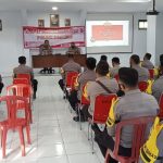 Bhabinkamtibmas Polres Boalemo Ikut Apel Rutin
