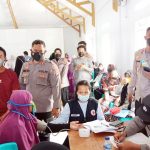 Kapolres Bone Bolango Intensif Pantai Vaksinasi