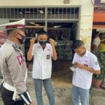 Satlantas Polres Gorontalo Edukasi Siswa Patuhi Protkes