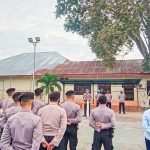 Kabid Propam Polda Pimpin Apel di Polres Gorontalo
