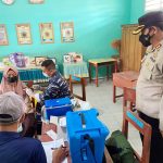 Kapolres Gorontalo Kota Pantau Vaksinasi Anak SD