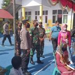 Kapolres Bone Bolango Dampingi Danrem 133/NWB Tinjau Vaksinasi Lansia