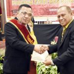 Wabup Ikuti Yudisium dengan  Maksimal