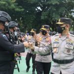Kapolda Sambut Personil Brimob BKO Polda Papua