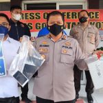 Polres Gorontalo Kota Tangkap Pencuri 18 Unit HP