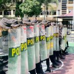 Dit Samapta Gelar Latihan Dalmas