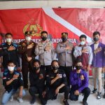 Kapolda Ikut Zoom Meeting Vaksinasi di Suwawa