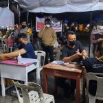 Polres Gorontalo Kota Gelar Vaksinasi Malam Hari