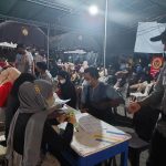 Polres Gorontalo Kota dan Binda Gorontalo Gelar Vaksinasi Malam Hari
