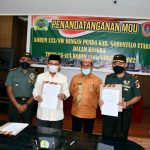 Plt Bupati Gorut : Kerja Sama dengan TNI Kita Pertahankan