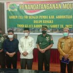 Terkait Program TMMD, Plt Bupati Gorut : ke Depan Kerja Sama Fokus Penyediaan Air Bersih