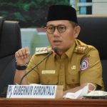 Penjagub Gorontalo Pimpin Rapat Perdana