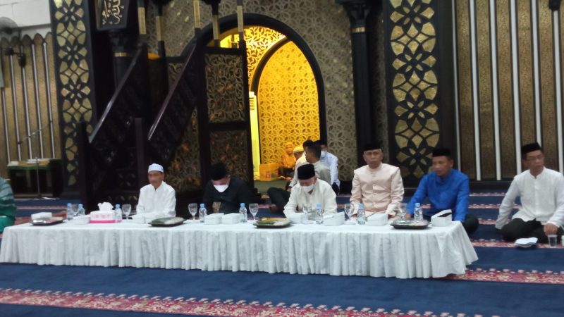 Peringatan datangnya tahun baru Islam 1444 Hijriah tingkat Kabupaten Gorontalo di Masjid Agung Baiturahman Limboto. (Foto:dok)