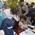 Penjagub Gorontalo Kunjungi Vaksinasi Anak di Kejaksaan Tinggi