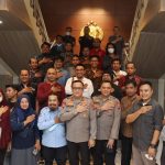 Kapolda Gorontalo Silaturahim Bersama Wartawan Gorontalo