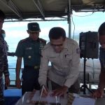 TNI AL, Dinas Arpus, dan 7 Sekolah Teken MoU Diatas KAL Limboto