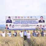 Panen Padi Pupuk Organik. Rachmat Gobel Sebut Petani Pejuang Pangan