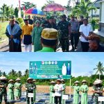 di Pohuwato. Dandrem 133 Wartabone Brigjen TNI Totok Sulistiyo Disambut Adat Mopotilolo dan Diajak Tanam Cabai