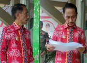 Nelson Keren dengan Batik WCD. Ada Ornamen Kelapa dan ‘Pahangga’
