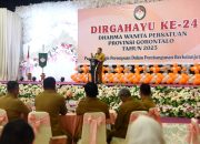 Pj Gubernur Gorontalo  Ingatkan Istri Istri PNS Tidak Bergaya Seperti Artis Sinetron