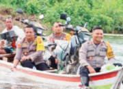 Kapolres Boalemo AKBP Sigit Rahayudi Pantau Rute Penyaluran Logistik Pemilu di Dusun Pelosok  